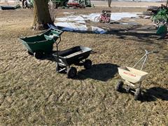 Plastic Lawn Carts 