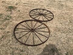 Steel Wheels W/Spokes 