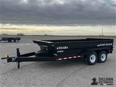 2025 Industrias America 7014R 14' Dump Trailer 