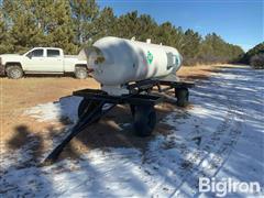 1000-Gallon Anhydrous Tank & Trailer 