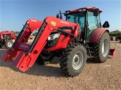 2017 Mahindra 9125S MFWD Tractor W/Loader 