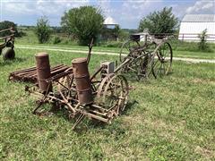 John Deere 2 Row Planter & Cultivator 