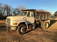1997 Ford F800 S/A Dump Truck 