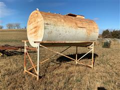 Oil Storage Tank & Stand 