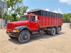 1991 International 4900 T/A Grain Truck 