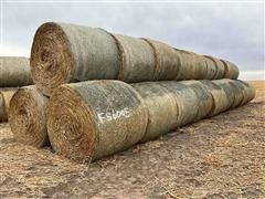 2023 Sorghum Sudangrass Round Hay Bales 