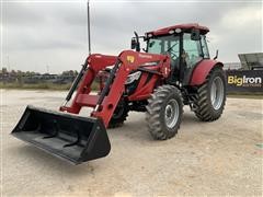 2017 Mahindra 9125S MFWD Tractor W/Loader 