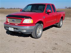 2001 Ford F150 XLT 4x4 Extended Cab Pickup 