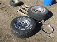 Ford 15x8 Steel Wheels & Tires 