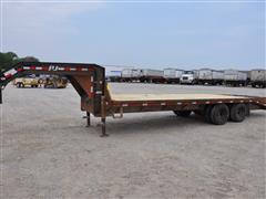 2012 PJ 25' T/A Flatbed Trailer 