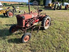 International Cub 2WD Tractor 