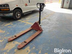 2013 Dayton Electric Mfg 4YX97 Hand Hydraulic Pallet Truck 