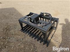 2024 Kit Containers Rock/Brush Grapple Skid Steer Attachment 