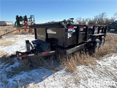 2019 A B U 14’ Dump Trailer 