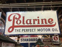 Polarine Motor Oil Sign 