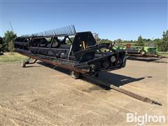 2003 MacDon Draper Header W/Transport Trailer 