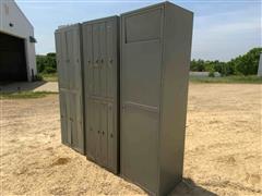 Uniform Lockers & Laundry Cabinet 