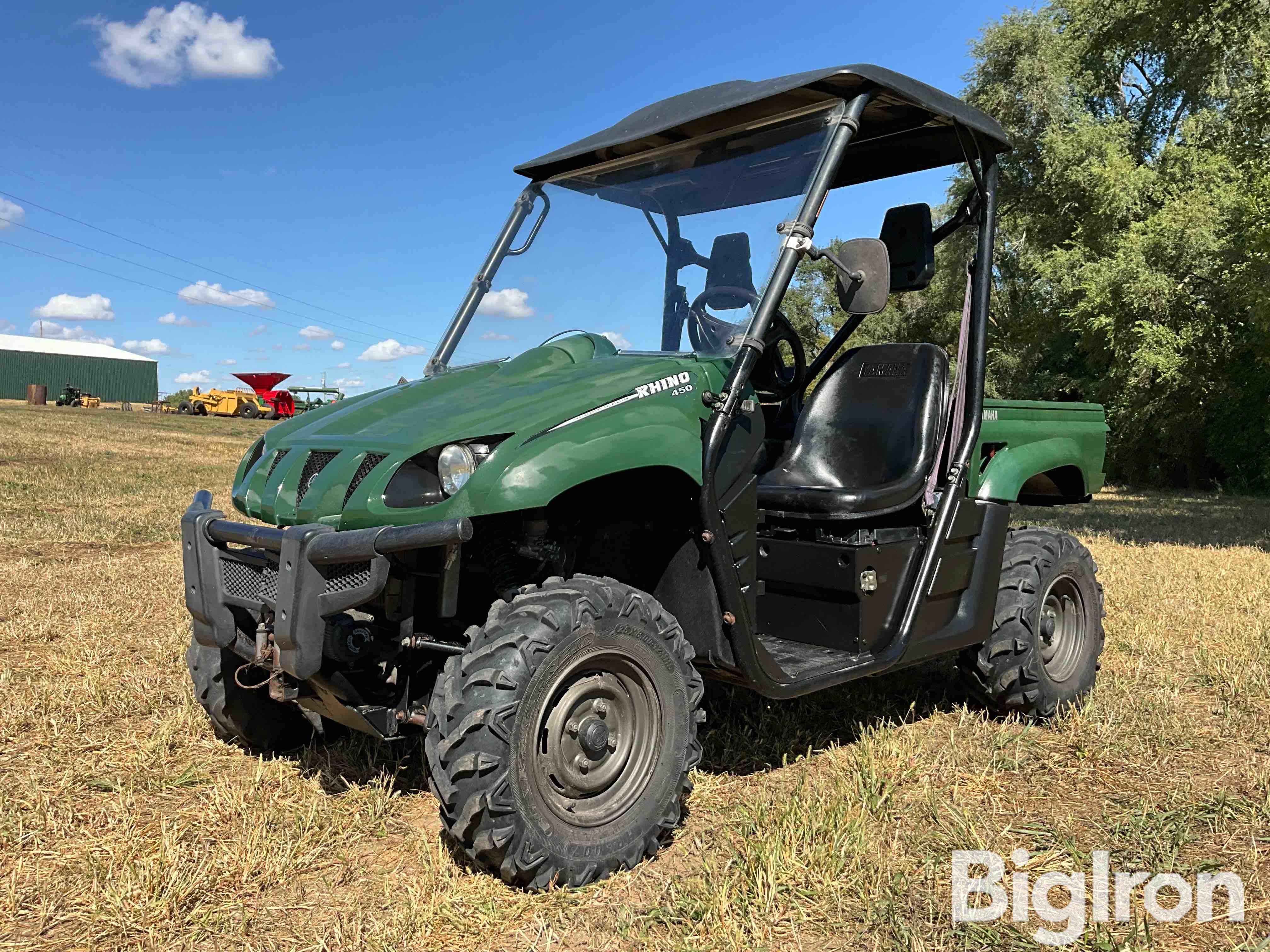 2006 Yamaha Rhino 450 UTV W/Snow Blade 