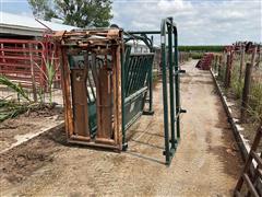 Big Valley MX Squeeze Chute W/automatic Head Gate 