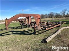 S/A Homemade Gooseneck Hay Trailer 