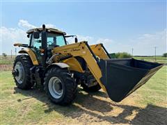 2018 Challenger MT555E MFWD Tractor W/Loader 