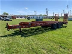 2001 Duo Lift 24' T/A Flatbed Trailer 