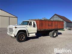 1975 Ford F600 S/A Grain Truck 