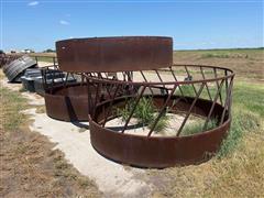 Homemade Round Bale Feeders 