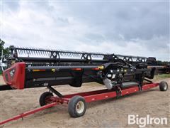 2021 MacDon FD140 40' Flex Draper Header W/Header Trailer 