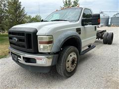 2010 Ford F550 Super Duty XLT 2WD Cab & Chassis 