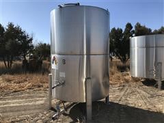 Stainless Steel 2400-Gal Storage Tank 