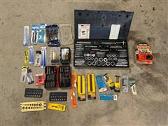 Tap & Die Set W/Drill Bits Assortment 