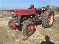 1972 Massey Ferguson 135 Diesel 2WD Tractor 