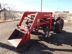 International 404 2WD Tractor w/ Front End Loader 