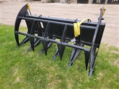 2022 Mid-State Brush Grapple Skid Steer Attachment 
