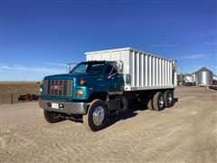 1995 GMC C7000 TopKick T/A Grain Truck 