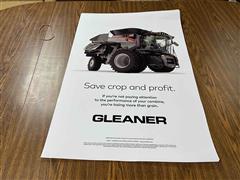 Gleaner Combine Posters 