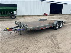 2001 Load Trail 22' T/A Flatbed Trailer 