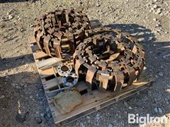 Bobcat 310/M-371 Skid Steer Steel Tire Tracks 