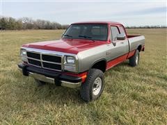 1993 Dodge POWER RAM 250 4x4 Extended Cab Pickup 