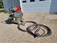 Silver Pressure Washer 