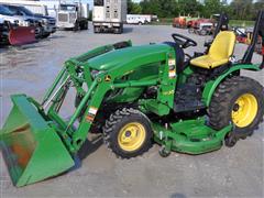 2014 John Deere 2025R Compact Utility Tractor W/Loader 