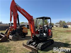 2018 Kubota KX71-3S Compact Excavator 