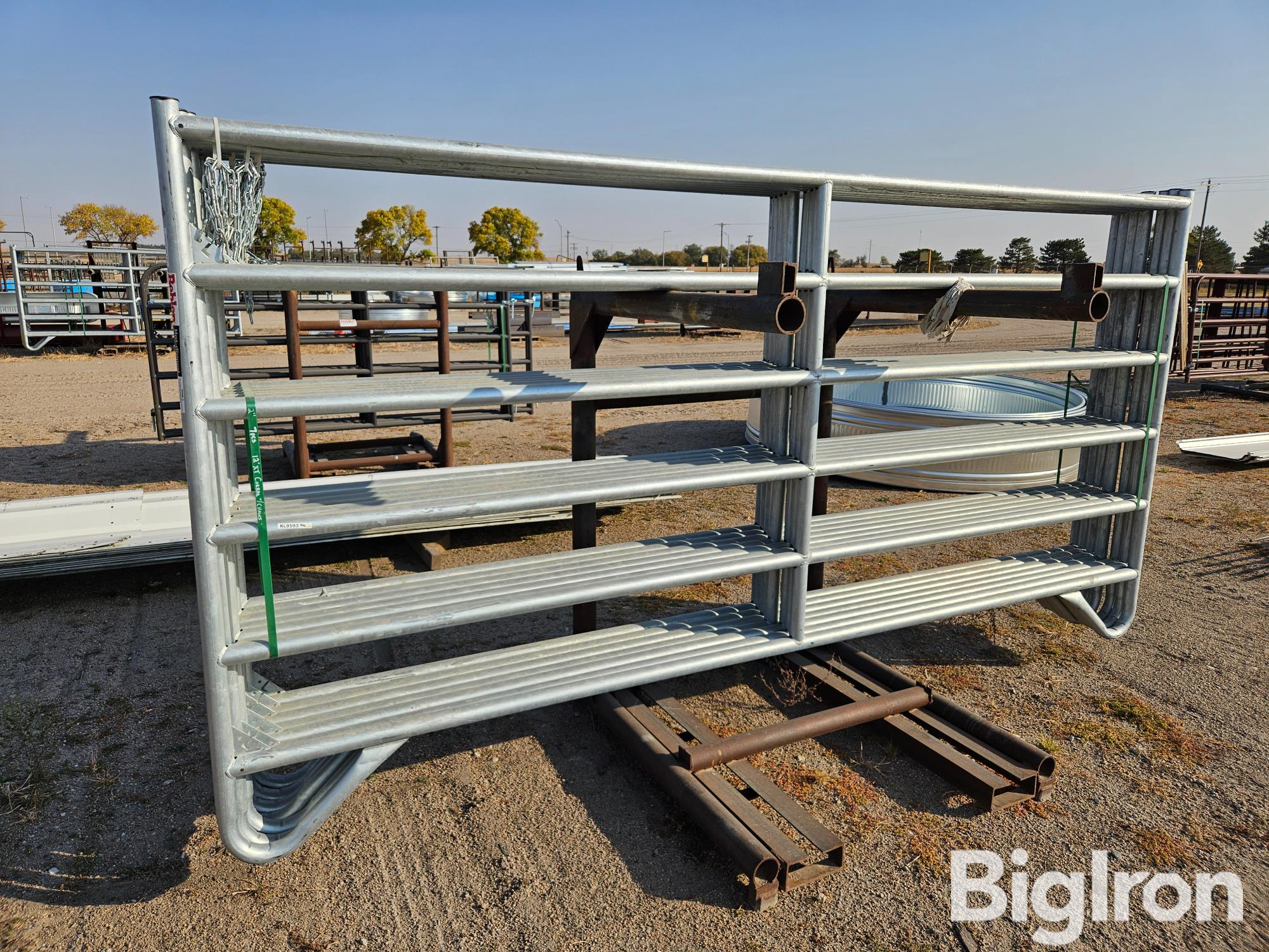 12' Extra Tall Galvanized Corral Panels 