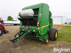 2008 John Deere 568 Mega Wide Round Baler W/Netwrap 