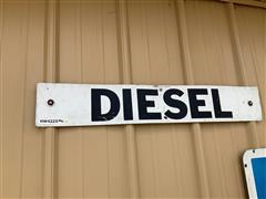 Diesel Metal Sign 