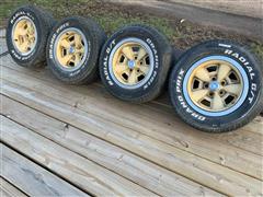 15x7 Chevrolet Sport Rims W/Tires 