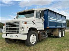 1986 International T/A Grain Truck 