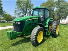 2005 John Deere 7820 MFWD Tractor 