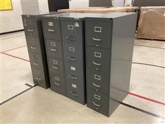 4 Drawer File Cabinets 